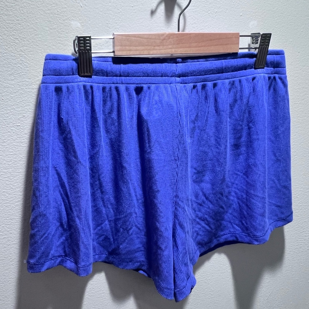 SKIMS Purple Athletic Shorts with Drawstring Waist Womens Small - Picture 3 of 5